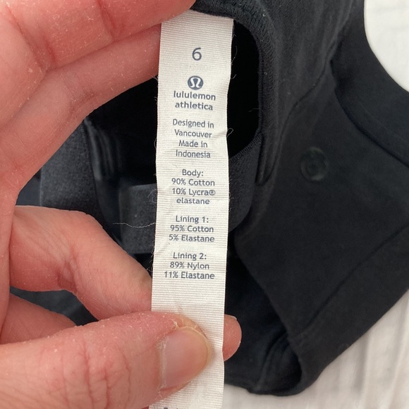 Lululemon black bra 6 - Picture 4 of 6